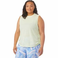 Discount 😍 Calvin Klein Performance Plus Size Ruched Side Tie Tank 🛒