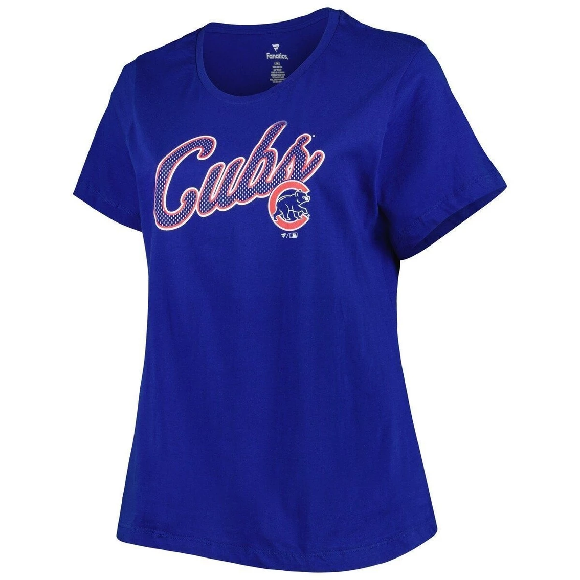 Promo π Profile π© Women's Royal Chicago Cubs Plus Size Team Scoop Neck T-Shirt π - Image 3