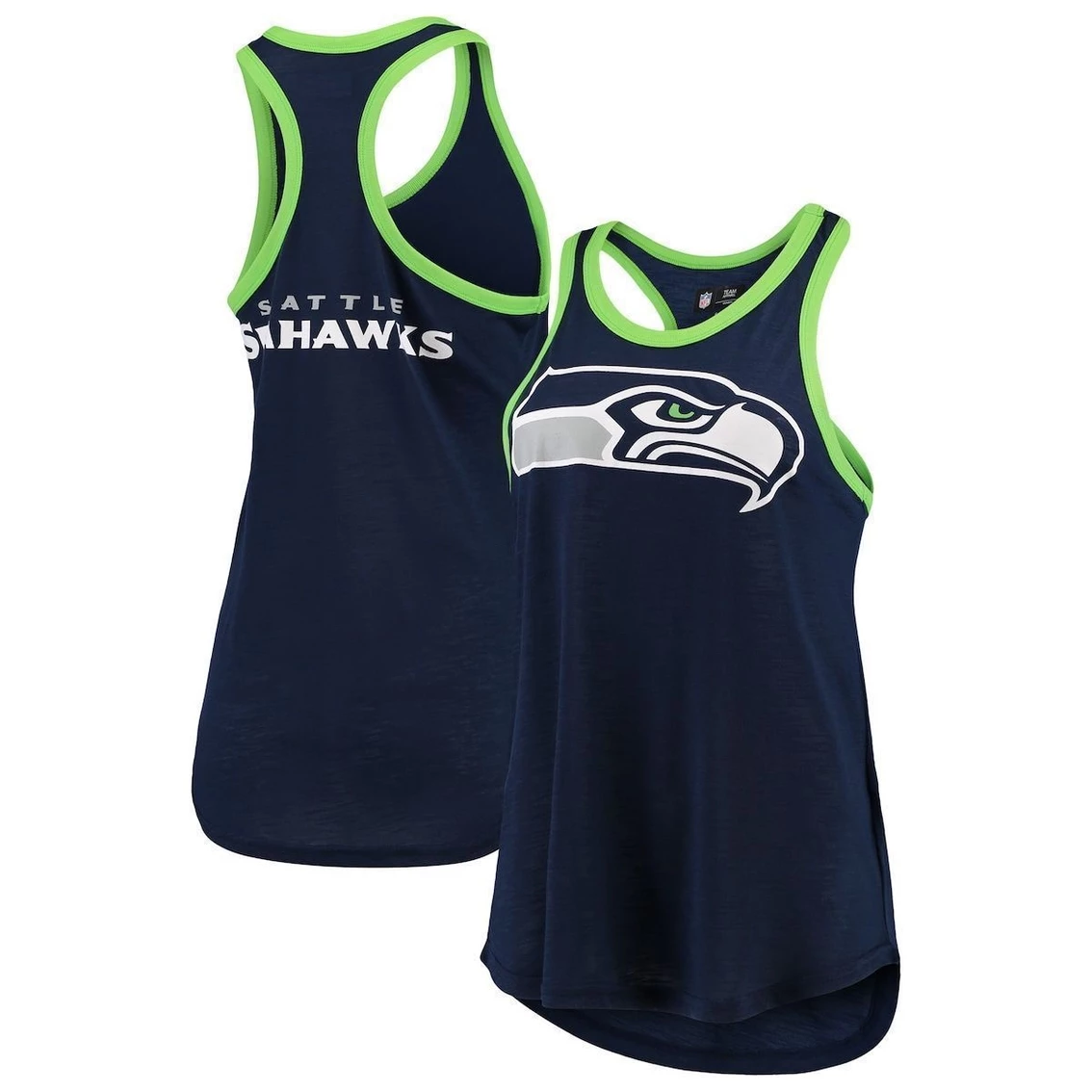 Cheapest π Women's G-III 4Her By Carl Banks College Navy Seattle Seahawks Tater Tank Top π