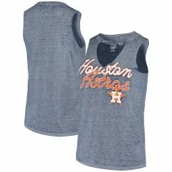 Outlet π Women's Concepts Sport Navy Houston Astros Loyalty Choker Neck Tank Top β