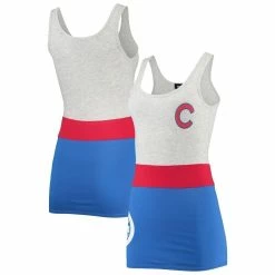 Flash Sale π Women's Refried Apparel Heather Gray Chicago Cubs Sustainable Tri-Blend Tank Top π―