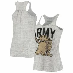 New 😍 Women's Homefield Ash Army Black Knights Vintage Racerback Tank Top 🎉