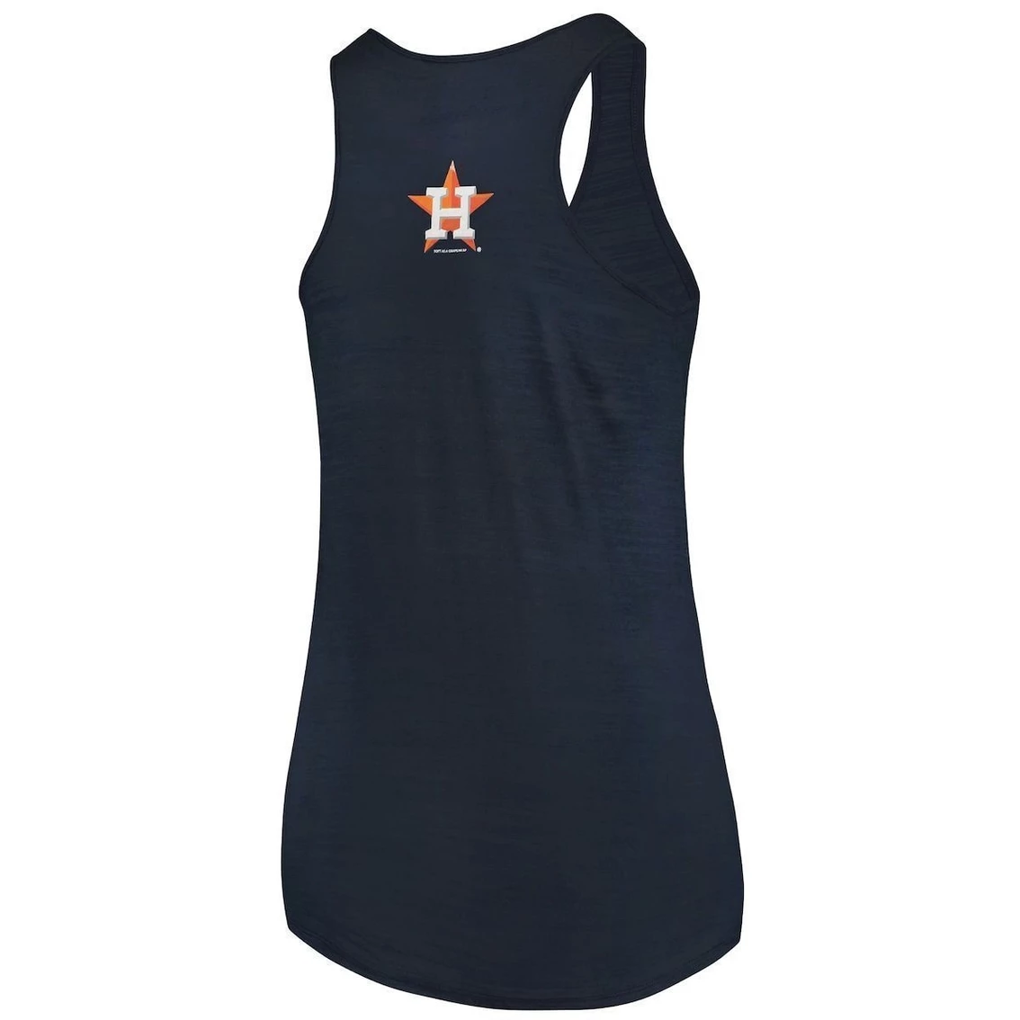 Best Pirce π Women's Soft As A Grape Navy Houston Astros Plus Size Swing For The Fences Racerback Tank Top π - Image 4