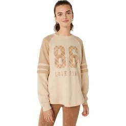 Outlet 🧨 Victoria's Secret PINK Varsity Raglan Stripe Long Sleeve Top 🎁