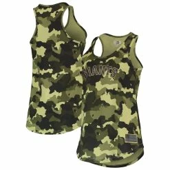 Coupon ✔️ Women's New Era Green San Francisco Giants 2022 MLB Armed Forces Day Camo Racerback Tank Top 🌟