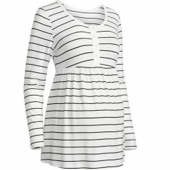 New π€© Old Navy Maternity Henley Scoop Peplum Top π