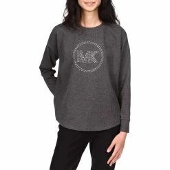 Best deal 🥰 Michael Kors Rhinestone Waffle Pullover 🌟