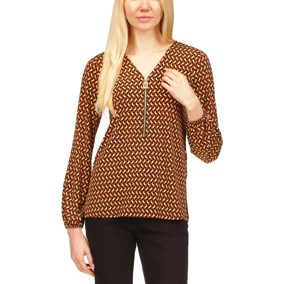 Best deal π Michael Kors Solid πΆ Dog Tag Top β