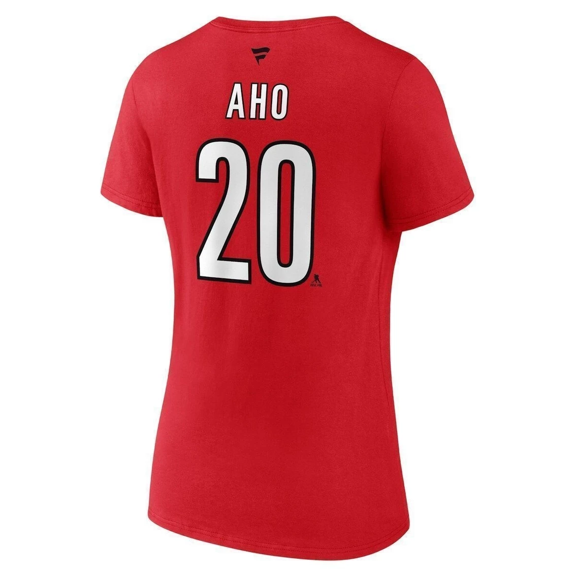 Promo π― Women's Fanatics Branded Sebastian Aho Red Carolina Hurricanes Special Edition 2.0 Name & Number V-Neck T-Shirt π - Image 4