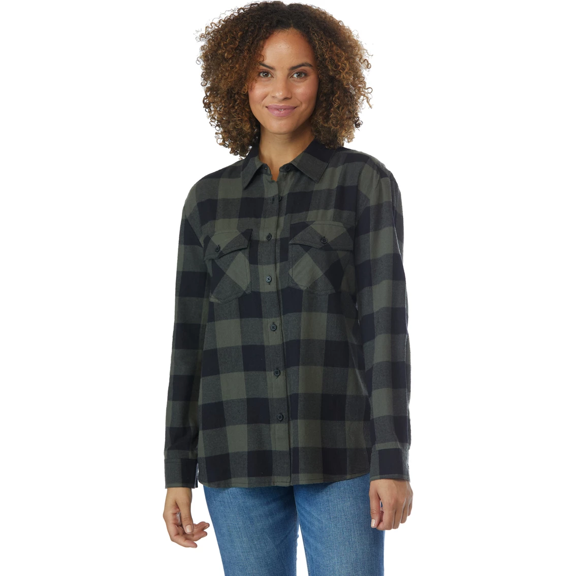New π JW Buffalo Plaid Flannel Woven π Shirt βοΈ