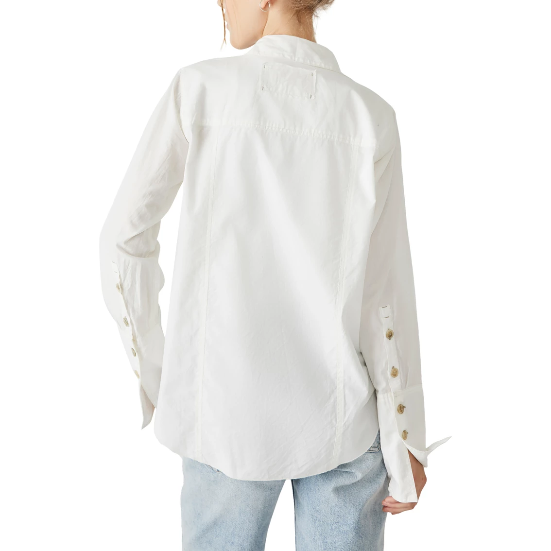 Cheap π Free People Mackenzie Solid Poplin Top π₯° - Image 2