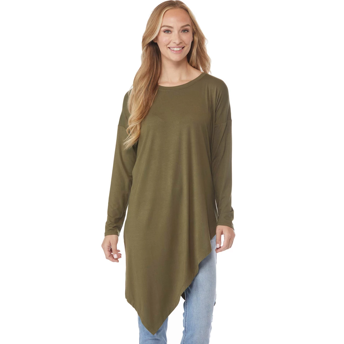 Cheap π JW Asymmetric Hem Long Top π - Image 2