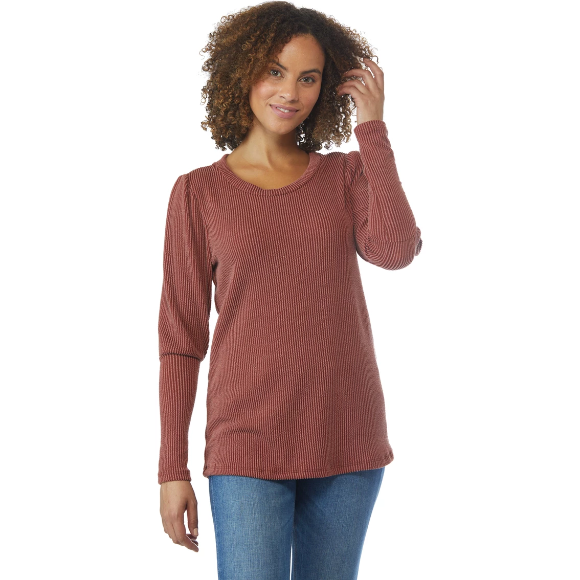 New βοΈ JW Long Sleeve Scoop Neck Novelty Top β - Image 2