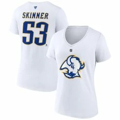 Best reviews of 😀 Women's Fanatics Branded Jeff Skinner White Buffalo Sabres Special Edition 2.0 Name & Number V-Neck T-Shirt ✔️