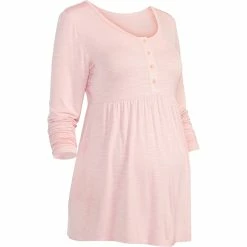 New π₯ Old Navy Maternity Henley Scoop Peplum Slub Top π€©