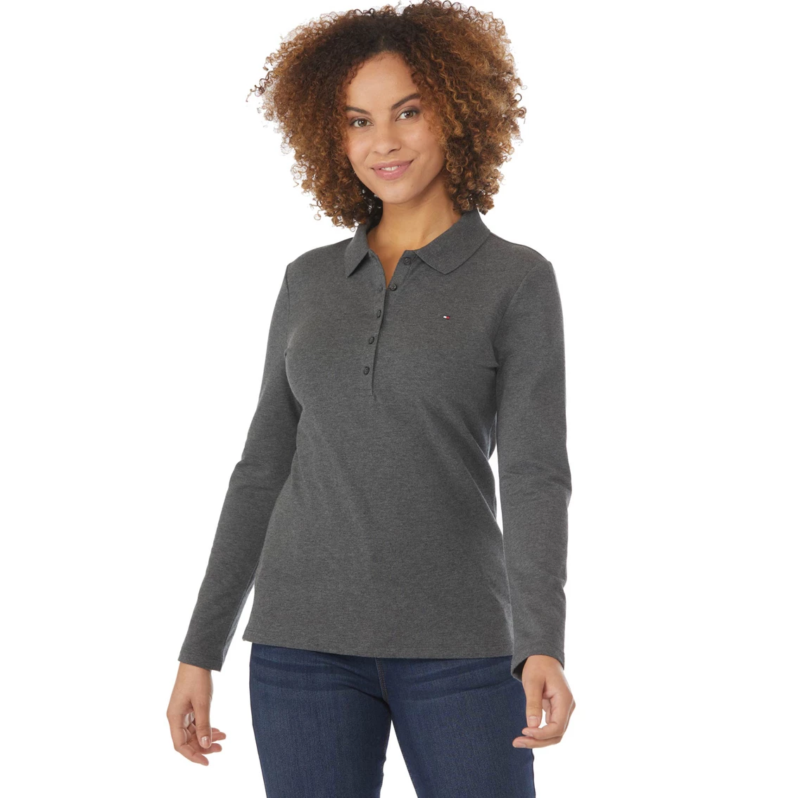 Hot Sale π Tommy Hilfiger Button Placket Polo π - Image 2