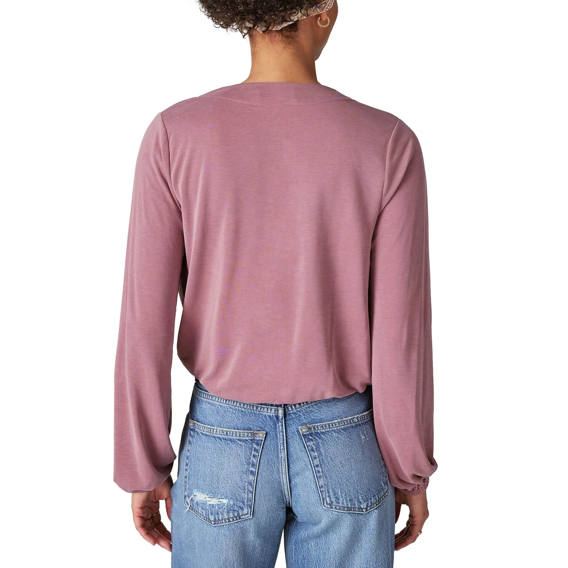 Best Pirce π Lucky Brand Sandwash Wrap Top π - Image 2