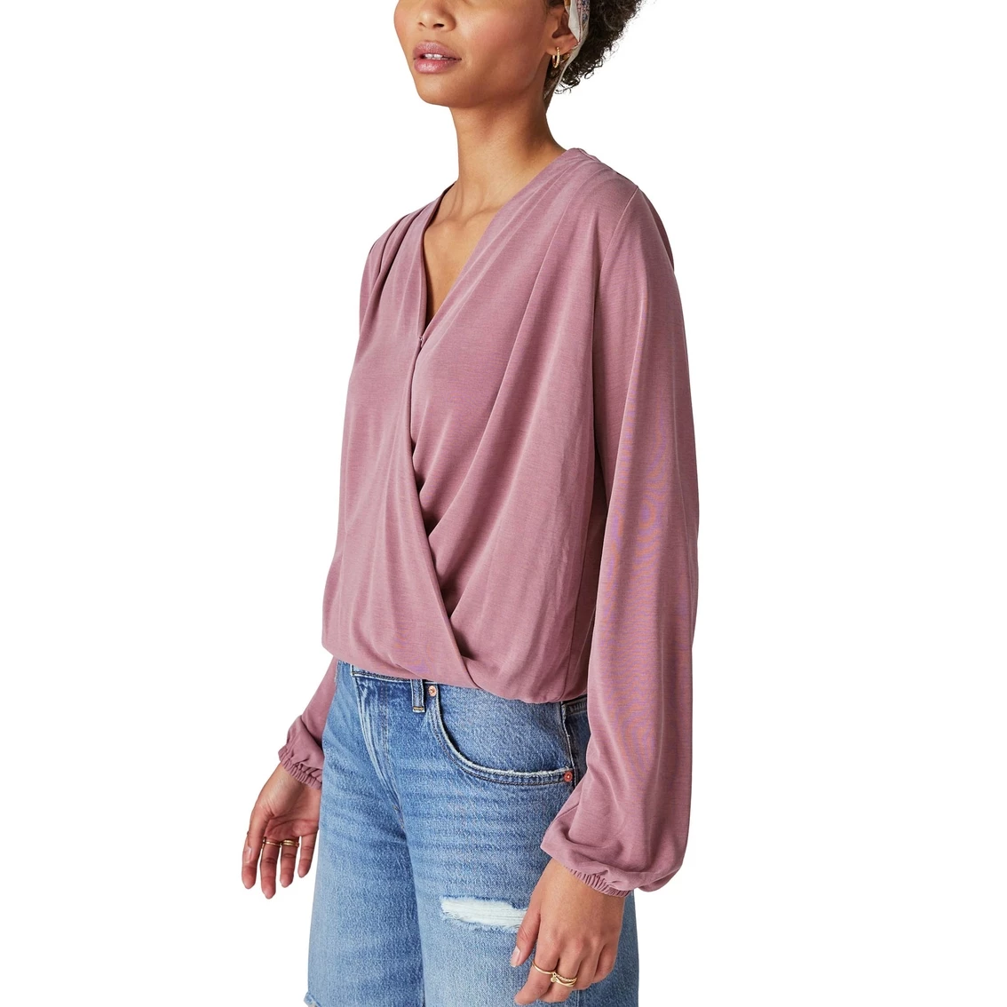 Best Pirce π Lucky Brand Sandwash Wrap Top π - Image 3