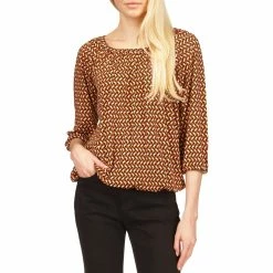 Best Pirce 🎉 Michael Kors Geo Easy Peasant Top 🔔