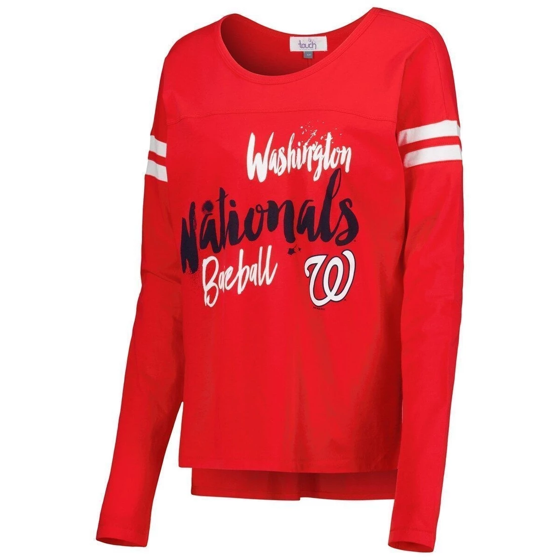 Best reviews of π Women's Touch Red Washington Nationals Free Agent Long Sleeve T-Shirt π― - Image 3