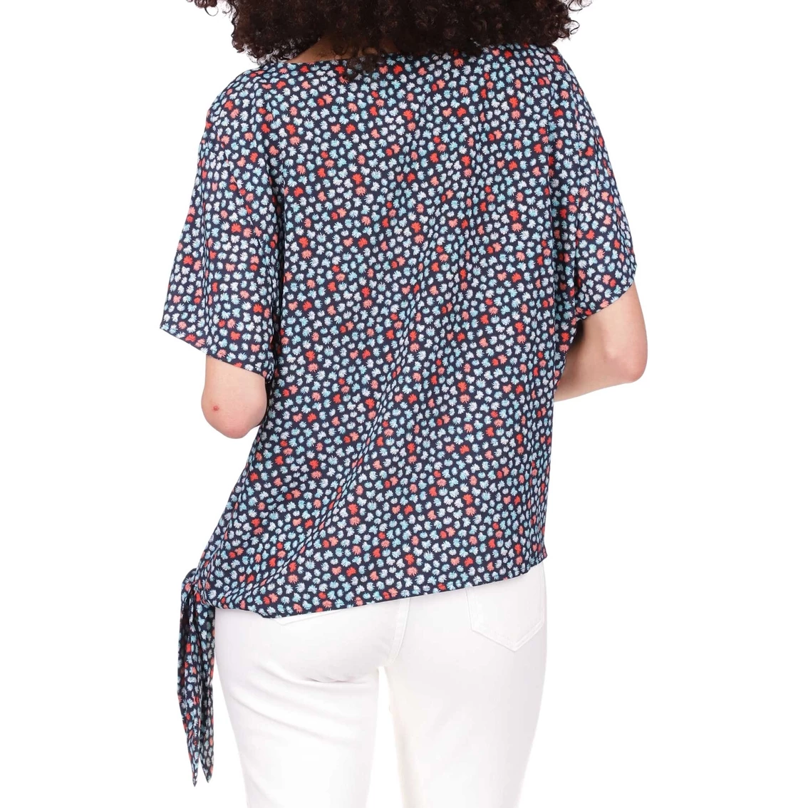 Discount π Michael Kors Tossed Palm Side Tie Top π - Image 2