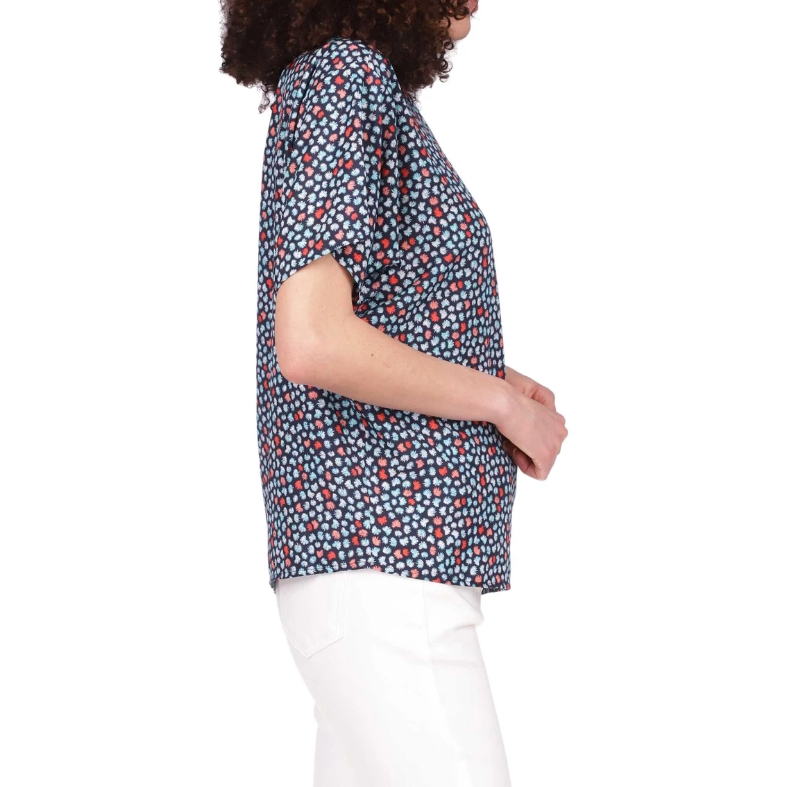 Discount π Michael Kors Tossed Palm Side Tie Top π - Image 3