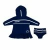 Flash Sale 🌟 Girls Infant Colosseum Navy Penn State Nittany Lions Winifred Hoodie 👗 Dress & Bloomer Set ⌛