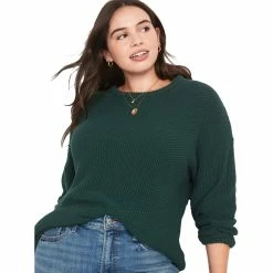 Flash Sale βοΈ Old Navy Plus Size Textured Knit Tunic Sweater β