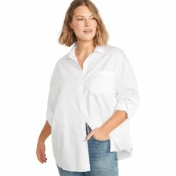 Brand new π Old Navy Plus Size Mindy Boyfriend Stripe π Shirt π€©