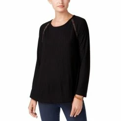 Brand new β€οΈ Style&Co. Style & Co Petite Crochet-Trim Thermal Tunic π§¨