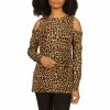 Wholesale 🛒 Michael Kors Cheetah Cold Shoulder Top 😍