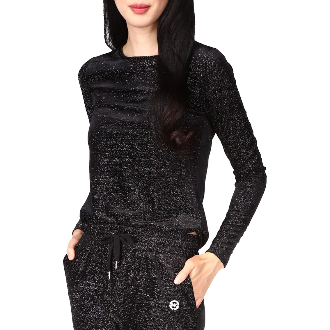 Best Pirce βοΈ Michael Kors Velvet Basic Top π