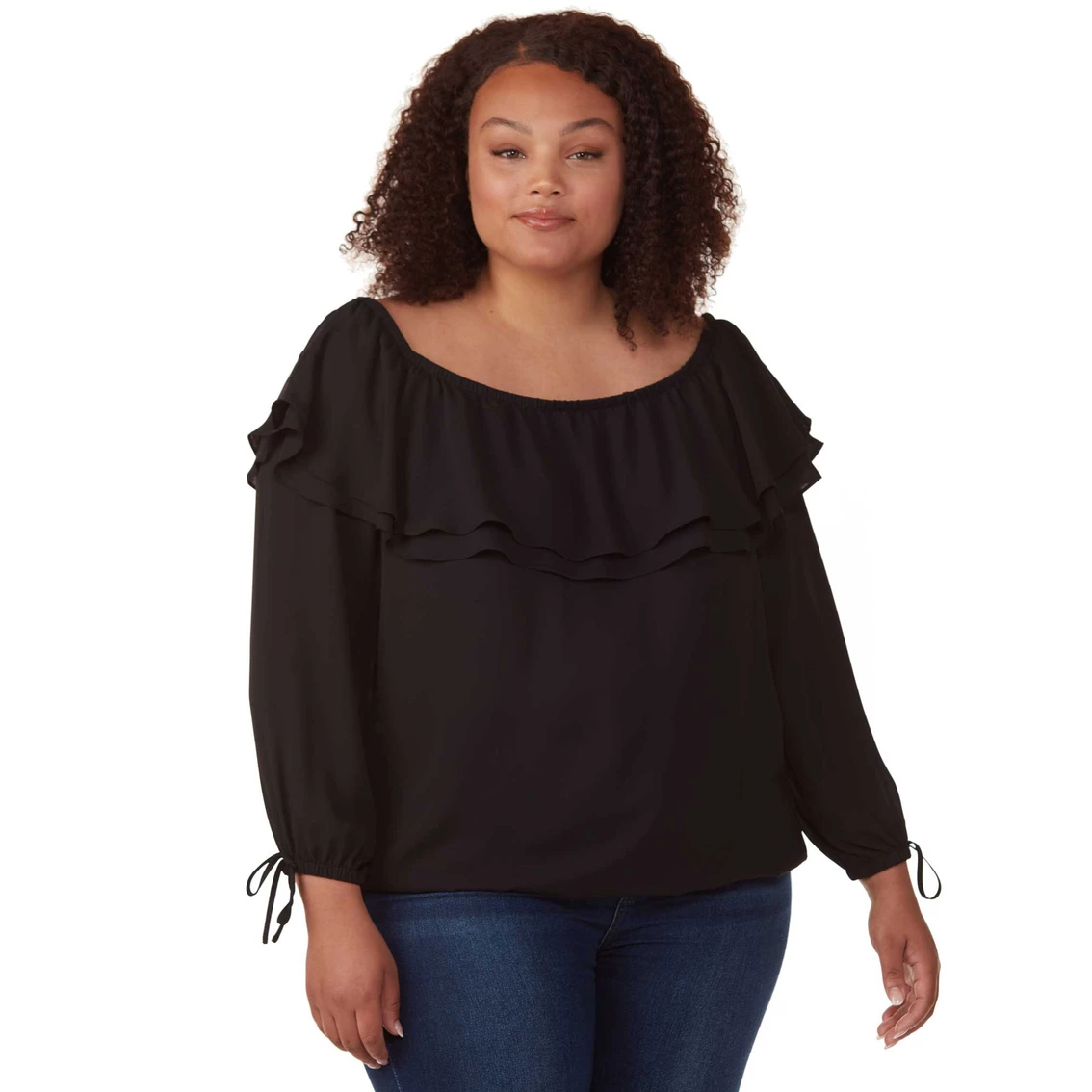 Best Pirce π Michael Kors Plus Size Ruffle Off The Shoulder Top π
