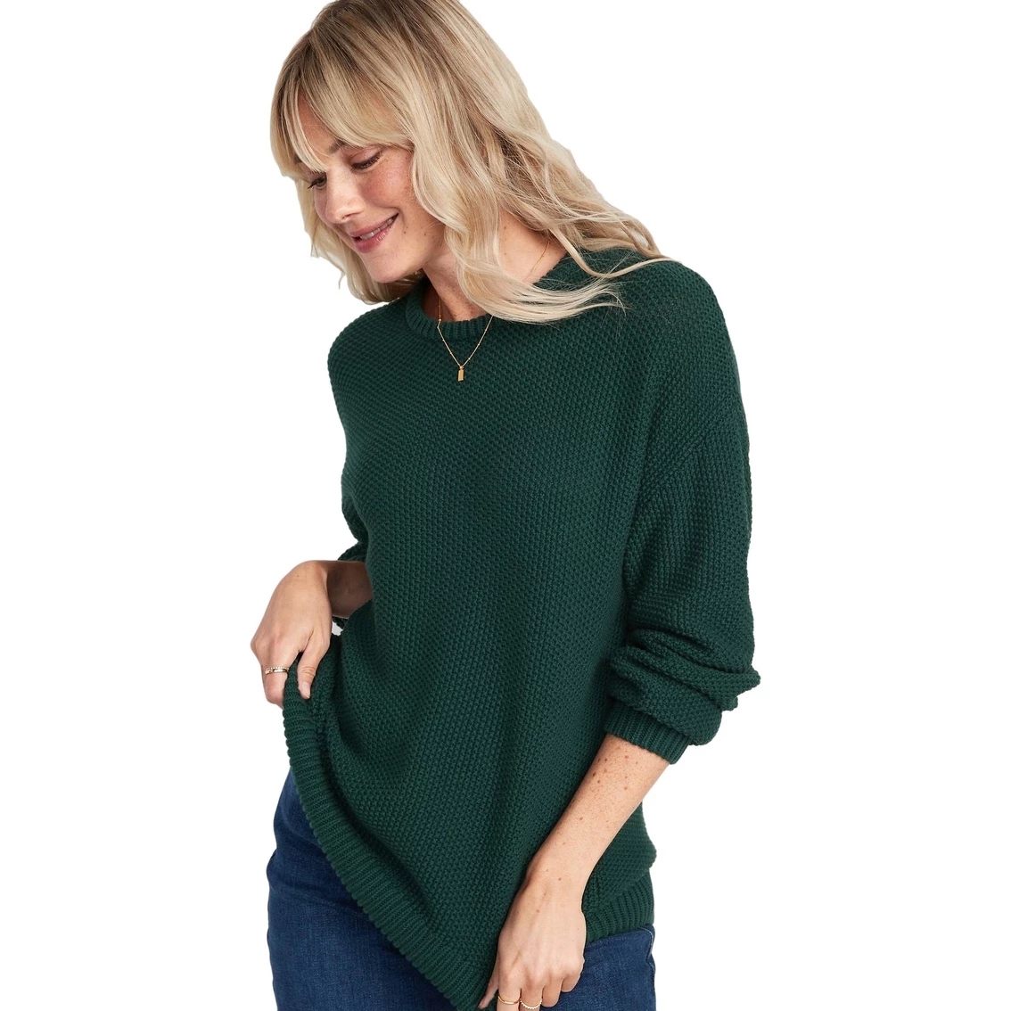 Budget π Old Navy Textured Knit Tunic Sweater β€οΈ