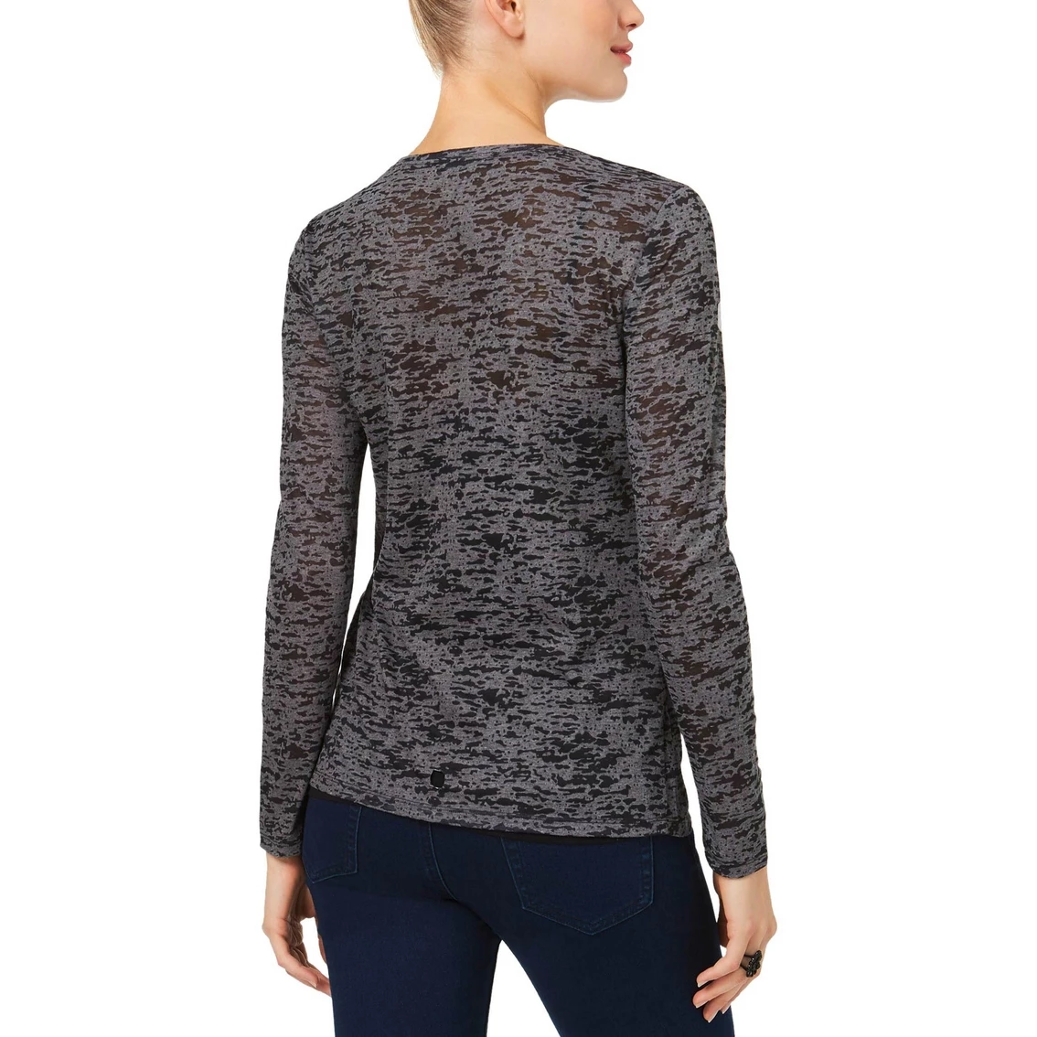 Best Sale β INC International Concepts Petite Burnout Top π - Image 2