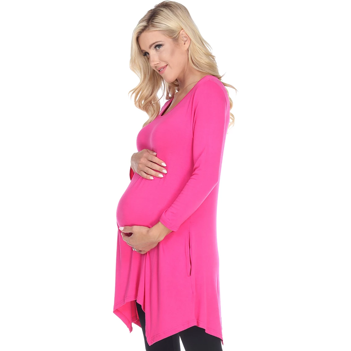 Deals π White Mark Plus Size Maternity Kayla Tunic Top π - Image 5