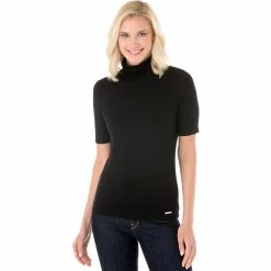 Cheapest 😍 Michael Kors Solid Mock Neck Top 👏