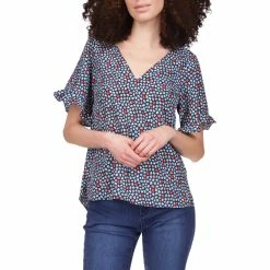 Brand new π₯ Michael Kors Palm Ruffle Sleeve Top π