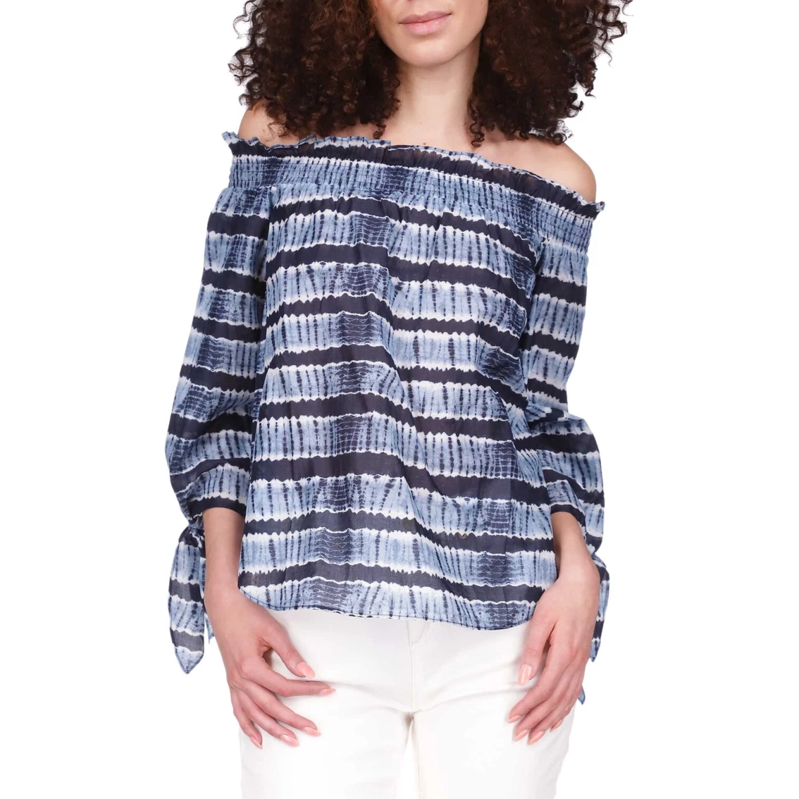 Coupon β Michael Kors Shibori Off Shoulder Top π§¨