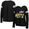 Deals 🛒 Women's Touch Black Oakland Athletics Free Agent Long Sleeve T-Shirt 🤩