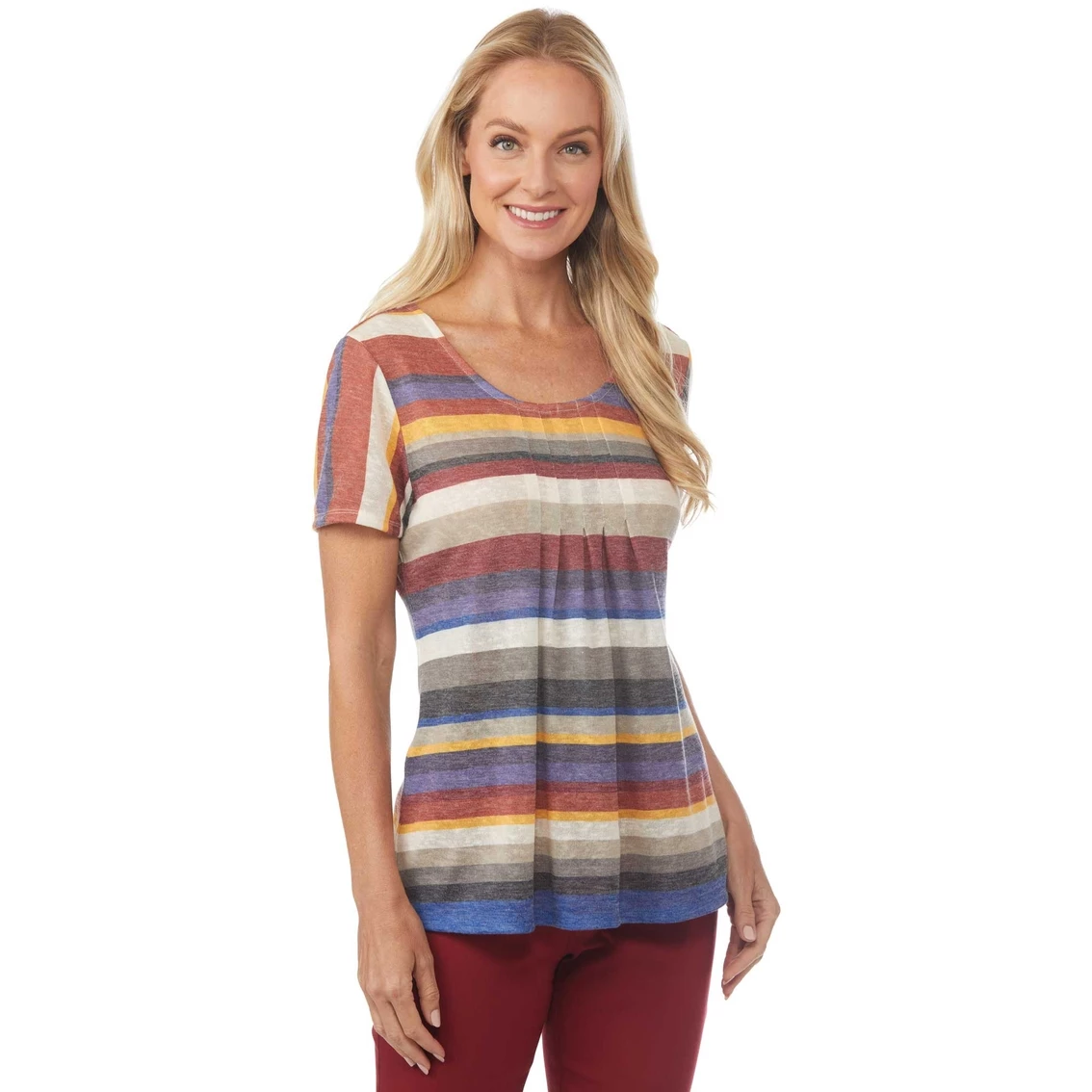 Brand new π Passports Pleat Neck Sublimation Top π - Image 2