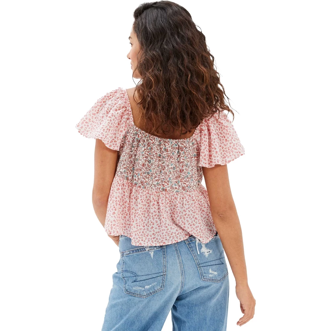 Top 10 𧨠American Eagle V Neck Babydoll Blouse π - Image 2