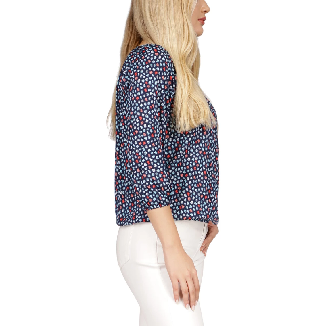 Discount π Michael Kors Multi Palm Peasant Top π₯ - Image 4