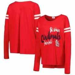 Best reviews of 🔔 Women's Touch Red St. Louis Cardinals Free Agent Long Sleeve T-Shirt 👏