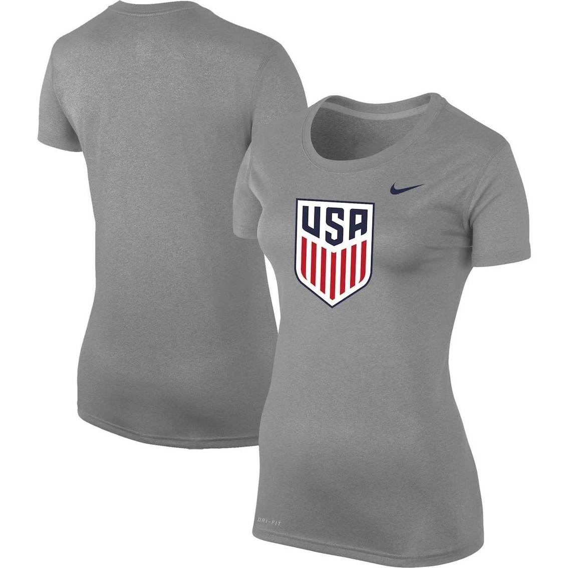 Promo π€© Women's Nike Heather Gray USMNT Legend Performance T-Shirt π