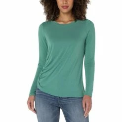 New 🌟 Liverpool Crew Neck Side Shirring Top ✔️